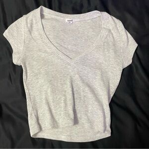 Garage size small gray shirt